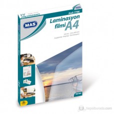 A4 LAMİNASYON 125 MİCRON 100 LÜ PAKET